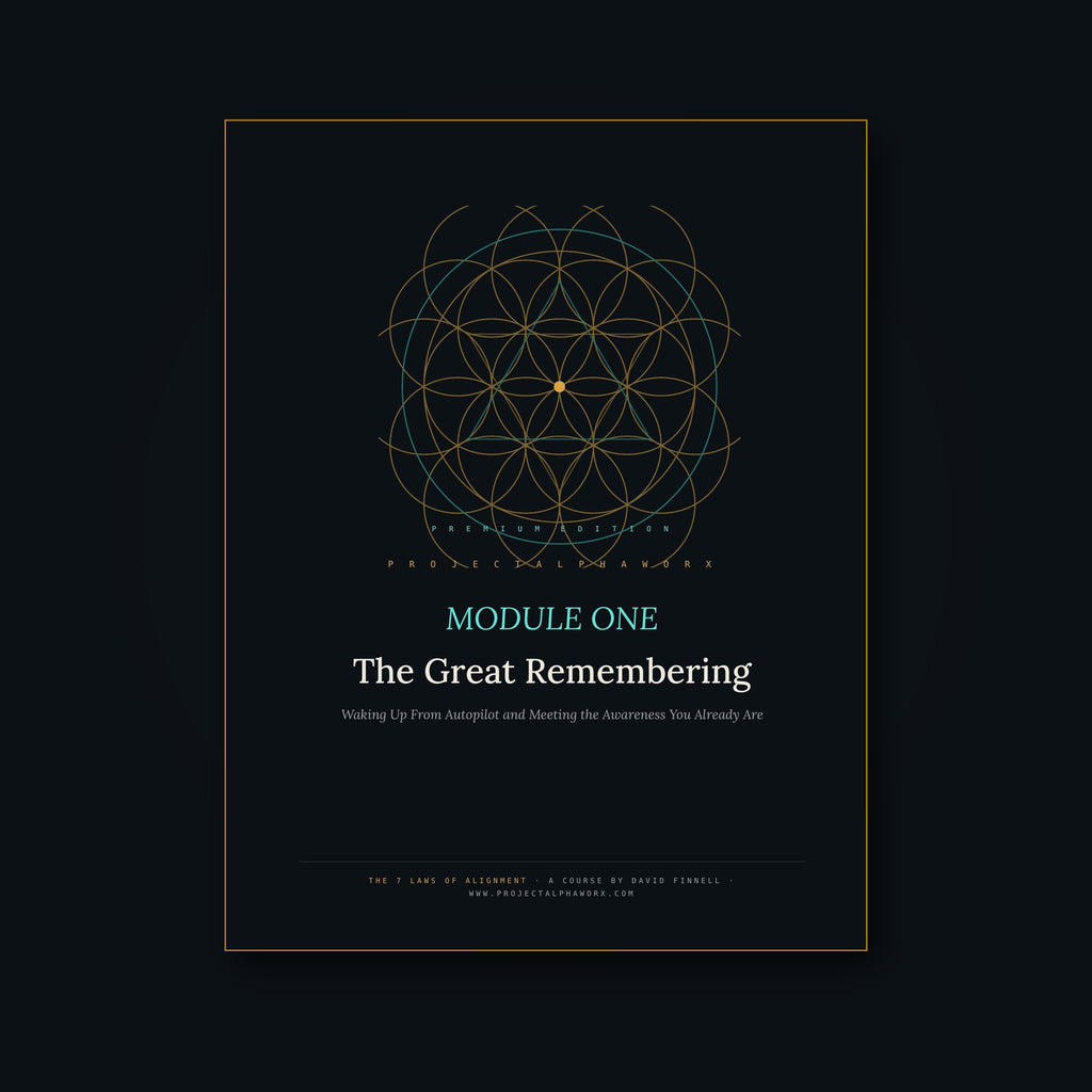 The Great Remembering — Module 1 of The 7 Laws of Alignment