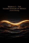 The Abundance Code — Module I: The Sacred Nature of Money