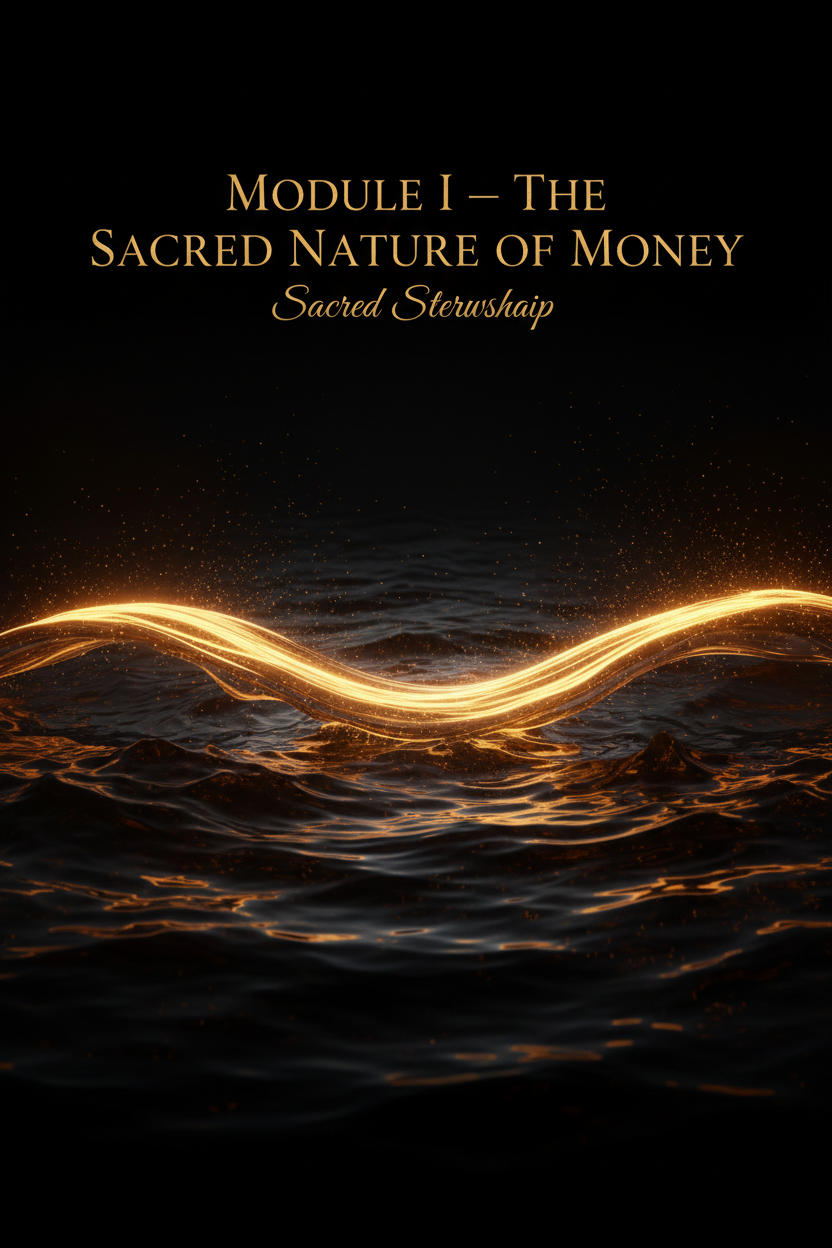 The Abundance Code — Module I: The Sacred Nature of Money