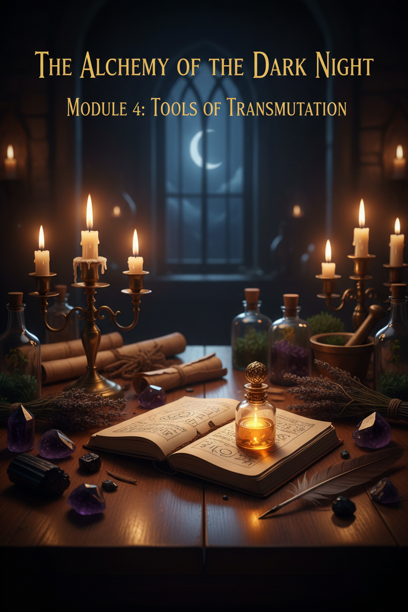 The Alchemy of the Dark Night — Module 4: Tools of Transmutation course cover