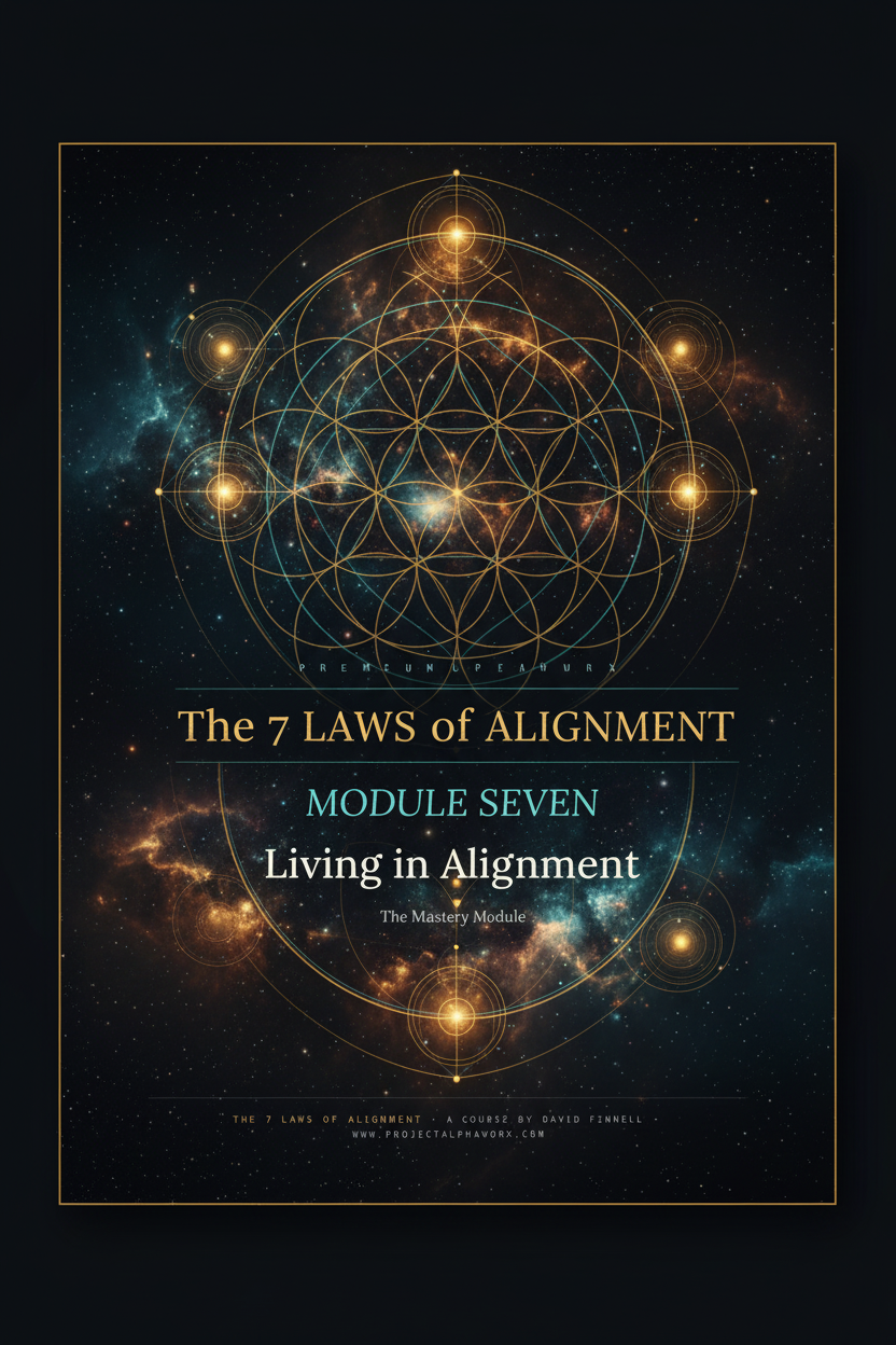 The 7 Laws of Alignment – Module 7: Living in Alignment